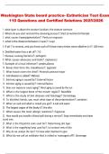 Washington State Board Practice &ndash; Esthetician Exam with 110 Questions and Certified Solutions &lpar;2025&sol;2026&rpar;