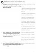 EDAPT Introduction to Maternal Child Nursing &sol; 2025 Practice Questions & Test Bank