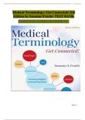 Medical Terminology&colon; Get Connected&excl; 3rd Edition &ndash; Suzanne Frucht &ndash; Complete Test Bank &lpar;Chapters 1&ndash;17&rpar;