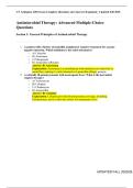 University of Texas&comma; Arlington NURS 5334&sol;NURS5334&colon;ABX Exam Complete Questions and Answers &lpar;Explained&rpar;&vert; 100&percnt; correct 2025&sol;26&period;