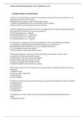 University of Texas&comma; Arlington NURS 5334&semi; NURS5334 Advanced Pharmacology Quiz&colon; Nurse Practitioner Level &vert; Answered and explained 100&percnt; Updated Fall 2025&sol;26&period;