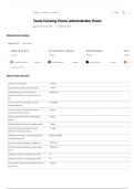 Texas Nursing Home Administrator Exam Most Recent exam COMPLETE &lpar;2025&rpar; EXAM Questions and Answers &lpar;Verified Answers&rpar; &lpar;Latest Update 2025&rpar; UPDATE&excl;&excl;