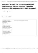 Relativity Certified Pro 2025 Comprehensive Questions And Verified Answers&sol; Complete Solutions With Rationales&vert;Get It 100&percnt; Accurate&excl;&excl;