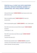 PCB3703 Exam 2 LATEST 2025 WITH QUESTIONS  AND WELL DETAILED ANSWERS&vert;&vert; GRADED A&plus;&vert;&vert;  GUARANTEED 100&percnt; PASS&vert;&vert; NEWEST VERSION 