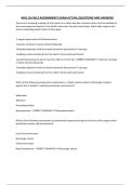 NUR 116 W13 ASSIGNMENTS EXAM ACTUAL QUESTIONS AND ANSWERS&period;