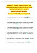 NURS 519 Verified Multiple Choice and  Conceptual Actual Frequently Tested Exam  Questions With Reviewed 100&percnt;  Correct Detailed Answers  Guaranteed Pass&excl;&excl;Current Update&excl;&excl; 