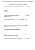UARK SCMT 2103 EXAM 2 QUESTIONS AND ANSWERS