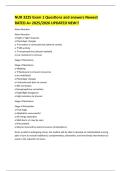 NUR 3225 Exam 1 Questions and answers Newest RATED A&plus; 2025&sol;2026 UPDATED NEW&excl;&excl;