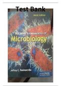 Test bank for alcamos fundamentals of microbiology 9th edition exam questions and answer