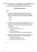 ATI RN Pharmacology 8&period;0 Test Bank 2020 &vert; ATI RN Pharmacology 8&period;0 Test Bank &lbrace;49 CHAPTERS&rcub; LATEST 2025 ATI RN Pharmacology 8&period;0 Questions & Answers &lpar;NEW&rpar;