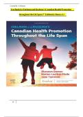 Canadian Health Promotion Throughout the Life Span&comma; 2nd Edition