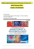 Test Bank for Understanding Anatomy and Physiology A Visual&comma; Auditory&comma; Interactive Approach 3rd Edition by Gale Sloan Thompson&vert; 9780803676459&vert; All Chapters 1-25&vert; LATEST &vert;2025