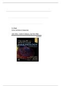 Test Bank For Cellular and Molecular Immunology&comma; 11th Edition by Abul K&period; Abbas&vert; Verified Chapters 1-21&vert;&vert; Latest Edition 2025