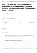 WGU C201 Study Set 2025 Comprehensive Questions And Verified Answers&sol; Complete Solutions With Rationales &vert;Get It 100&percnt; Accurate&excl;&excl; Already Passed&excl;&excl;