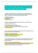 PN 3003 MAT PED FINAL EXAM Newest 2025&sol;2026 Complete Questions And Correct Detailed Answers &lpar;Verified Answers&rpar; &vert;Brand New Version&excl;&excl;
