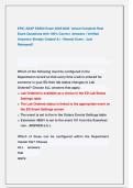 EPIC ASAP ED500 Exam 20252026  Actual Complete Real  Exam Questions with 100&percnt; Correct  Answers &vert; Verified   Answers&vert; Already Graded A&plus; &sol; Newest Exam &sol; Just                 Released&excl;&excl; 