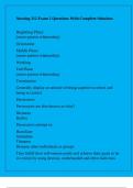 Nursing 212 Exam 2 Questions With Complete Solutions