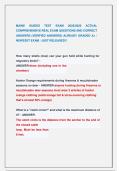 MAINE GUIDES TEST EXAM 2025&vert;2026 ACTUAL  COMPREHENSIVE REAL EXAM QUESTIONS AND CORRECT  ANSWERS &lpar;VERIFIED ANSWERS&rpar; ALREADY GRADED A&plus; &sol;  NEWESST EXAM &sol; JUST RELEASED&excl;&excl;  