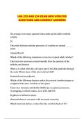 LRA 223 AND 224 EXAM NEW UPDATED QUESTIONS AND CORRECT ANSWERS