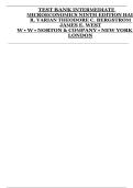 Intermediate Microeconomics &lpar;9th Edition&comma; Hal R&period; Varian&comma; Theodore C&period; Bergstrom & James E&period; West&rpar; &ndash; Complete Test Bank with Verified Solutions