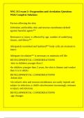 NSG 212 exam 2&colon; Oxygenation and circulation Questions With Complete Solutions