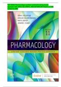 TEST BANK Pharmacology a patient centered nursing process approach 11th edition By LINDA E&period; MCCUISTION &lpar;All Chapters &lpar;1-58&rpar; Guided A&plus;&rpar;&period;PDF