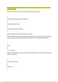 WGU C843 - Managing Information Security Exam Questions with Correct Answers Latest Update 2025-2026