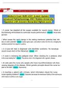 Midterm Exam NURS 6501 &lpar;Latest Update&rpar; Advanced Pathophysiology 6501 Walden University Question with Answers Rewarded Highest score&period;