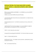 StarGuard Written Test Study Guide With complete solution RATED A&plus; 2025&sol;2026 UPDATED 100&percnt; VERIFIED CORRECT 