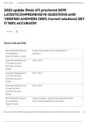 2025 update &vert;Peds ATI proctored 2019&vert; LATEST&vert;COMPREHENSIVE QUESTIONS AND VERIFIED ANSWERS &lpar;100&percnt; Correct solutions&rpar; GET IT 100&percnt; ACCURATE&excl;&excl;
