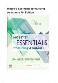 Mosby-s Essentials for Nursing Assistants 7th Edition
