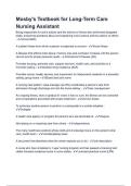 Mosby-s Textbook for Long-Term Care Nursing Assistant