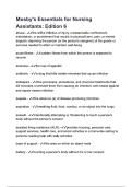 Mosby-s Essentials for Nursing Assistants Edition 6