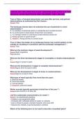 LANDSCAPE ONTARIO PESTICIDE TRAINING AND CERTIFICATION MODULE EXAM QUESTIONS AND ANSWERS 100&percnt; SOLVED