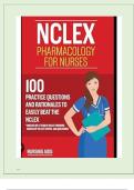 ATI Pharmacology NGN Exam 2025&sol;2026  &vert; Next Gen NCLEX-Style Questions&comma;  Updated Answer Key & Study Guide &vert; RN  Nursing Medication Review
