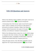 LRA 224 Questions and Answers