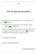 LRA 224 Questions and Answers
