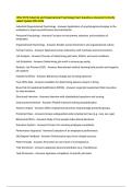  WGU D576 Industrial and Organizational Psychology Exam Questions Answered Correctly Latest Update 2025-2026