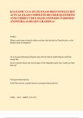 KYLE EPIC CLN 251&sol;252 Exam Prep &vert; Newest 2025 Actual Exam &vert; Complete Revised Questions with Correct Verified Answers &vert; Graded A&plus;