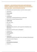 HERBALIST &ndash; AHG CERTIFICATION EXAM QUESTIONS AND  CORRECT ANSWERS &lpar;VERIFIED ANSWERS&rpar; PLUS RATIONALES  2025&vert;2026 Q&A &vert; INSTANTDOWNLOAD PDF 