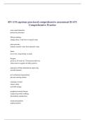 RN ATI Capstone Proctored Comprehensive Assessment B &vert; ATI Comprehensive Practice with Correct Answers
