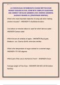 LE CORDON BLEU INTERMEDIATE CUISINE WRITTEN EXAM  NEWEST 2025&sol;2026 ACTUAL EXAM WITH COMPLETE QUESTIONS  AND CORRECT DETAILED ANSWERS &lpar;100&percnt; VERIFIED ANSWERS&rpar;  &vert;ALREADY GRADED A&plus;&vert; &vert;&vert;PROFESSOR VERIFIED&vert;&vert; 