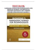 Test Bank for Radiologic Science for Technologists&comma; 13th Edition by Bushong and Shields &lpar;Mosby&comma; 2025&sol;26 