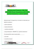 Banking and Finance &vert; 50 Core Questions &vert; Exam Test 2025&sol;2026 &vert; Credit&comma; Insurance&comma; Banking Tools