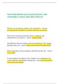  NOCTI BUSINESS EXAM QUESTIONS AND ANSWERS LATEST 2025-2026 UPDATE