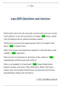 wgu d203 Questions and Answers 