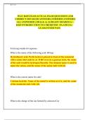 WGU D425 EXAM ACTUAL EXAM QUESTIONS AND CORRECT DETAILED ANSWERS &lpar;VERIFIED ANSWERS&rpar; ALL ANSWERED &lbrace;150 Q & A&rcub; ALREADY GRADED A&plus; &sol; D425 INTRODUCTION TO CHEMISTRY -PA AND OA &vert; GUARANTEED PASS