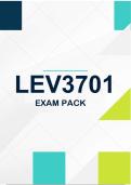 LEV3701 EXAM PACK 2026