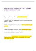 PBSI 340 EXAM 3 QUESTIONS AND ANSWERS LATEST 2025-2026 UPDATE