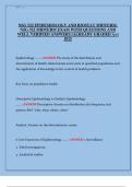 NSG 522 Epidemiology & Biostatistics Midterm 2025 &vert; Verified Questions & Answers